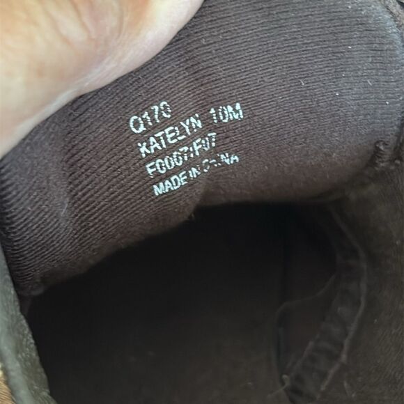 Coach Katelyn Sneakers C Monogram Leather Gold Brown Tan Classic - Picture 14 of 14